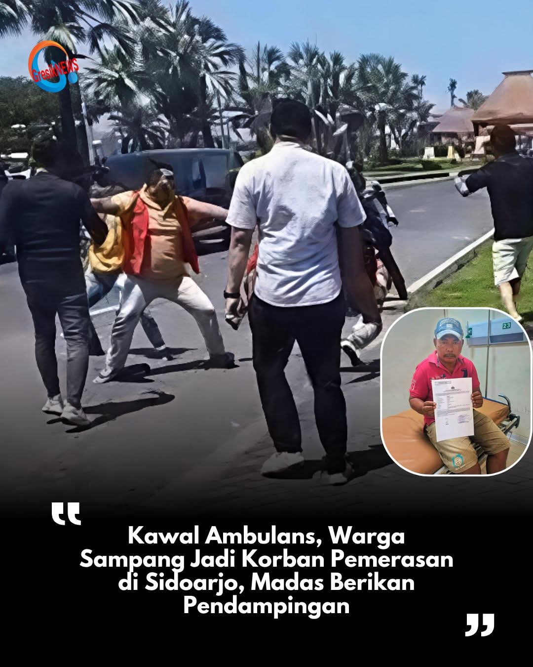 Madas Sedarah Menolong Warga Sampang dari Pemerasa Saat Jemput Jenazah