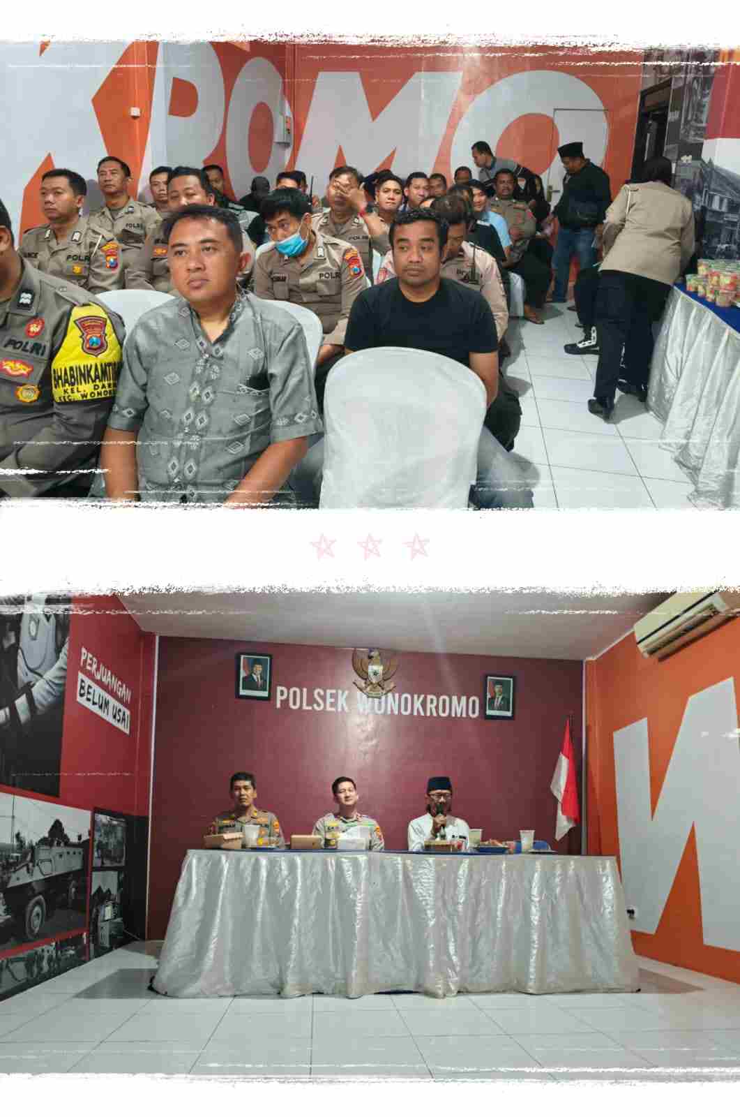 Ramadhan dipenuhi dengan Sunnah bersama POLSEKTA WONOKROMO dan MUI WONOKROMO